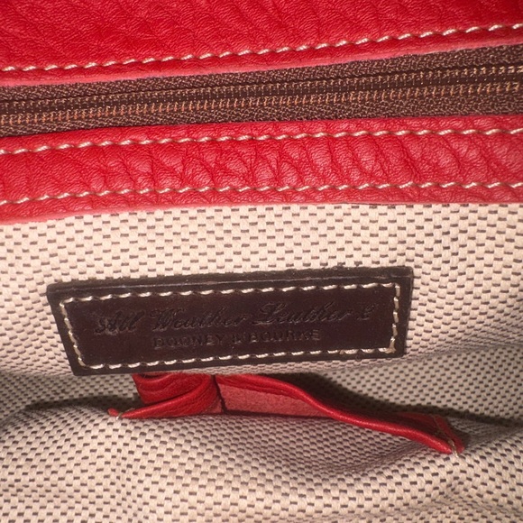 Vintage Dooney & Bourke Red Leather
Crossbody Bag - Picture 14 of 14